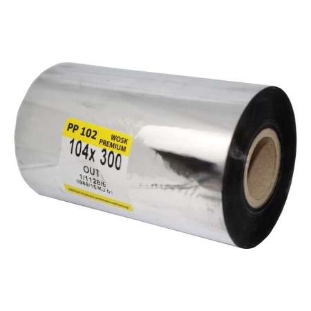 TAŚMA TTR 104MM X 300M OUT WOSK-PREMIUM PP102 1``